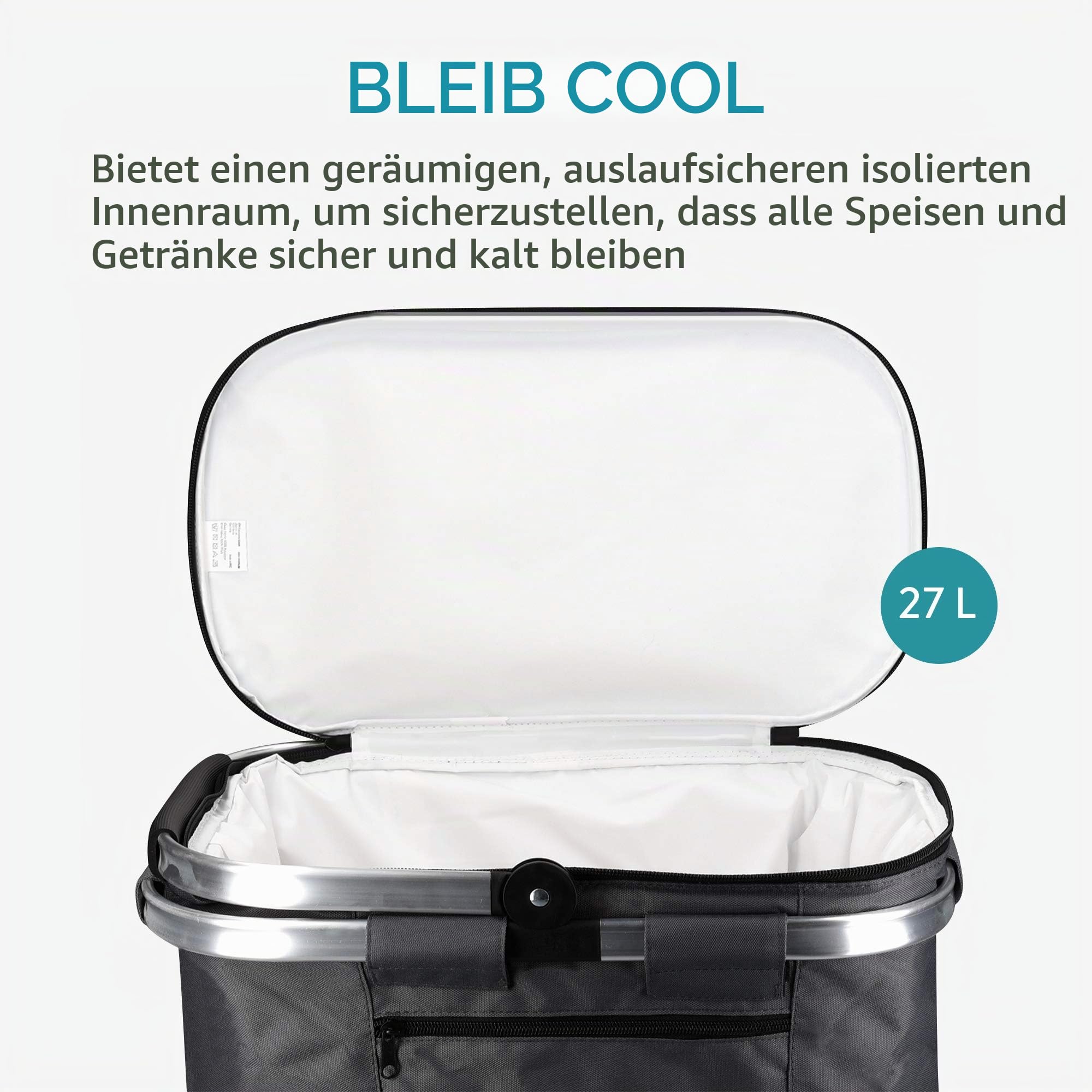 navaris-kitchen-thermo-einkaufskorb-27l-faltbar-grau-isoliert image 3