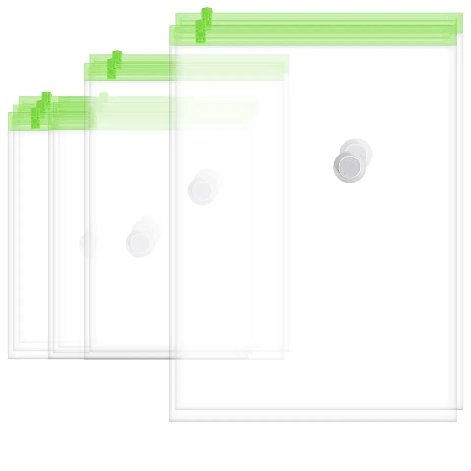 navaris-travel-vakuumbeutel-10er-set-ohne-pumpe-transparent image 1
