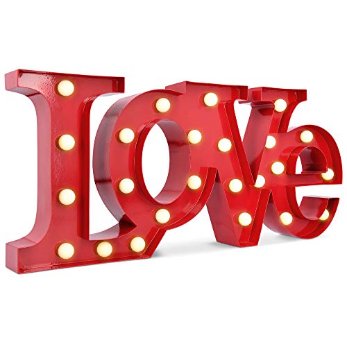 navaris-love-led-schriftzug-dekoleuchte-rot-batteriebetrieben image 8