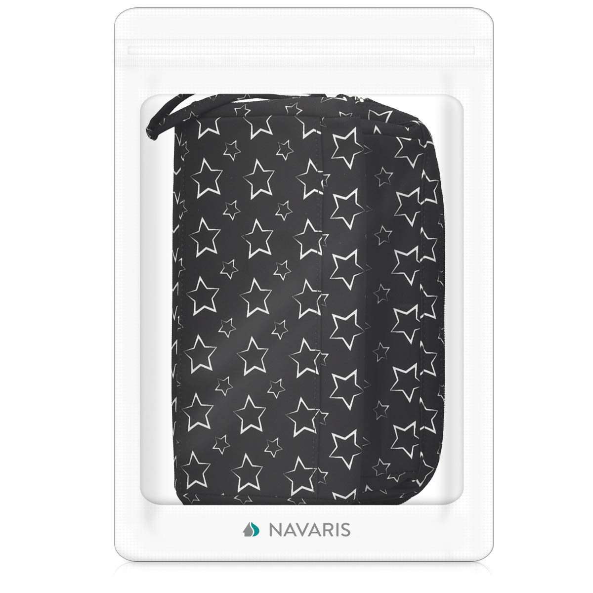 navaris-beauty-kosmetiktasche-sterne-kulturtasche-28x18x10-cm image 7