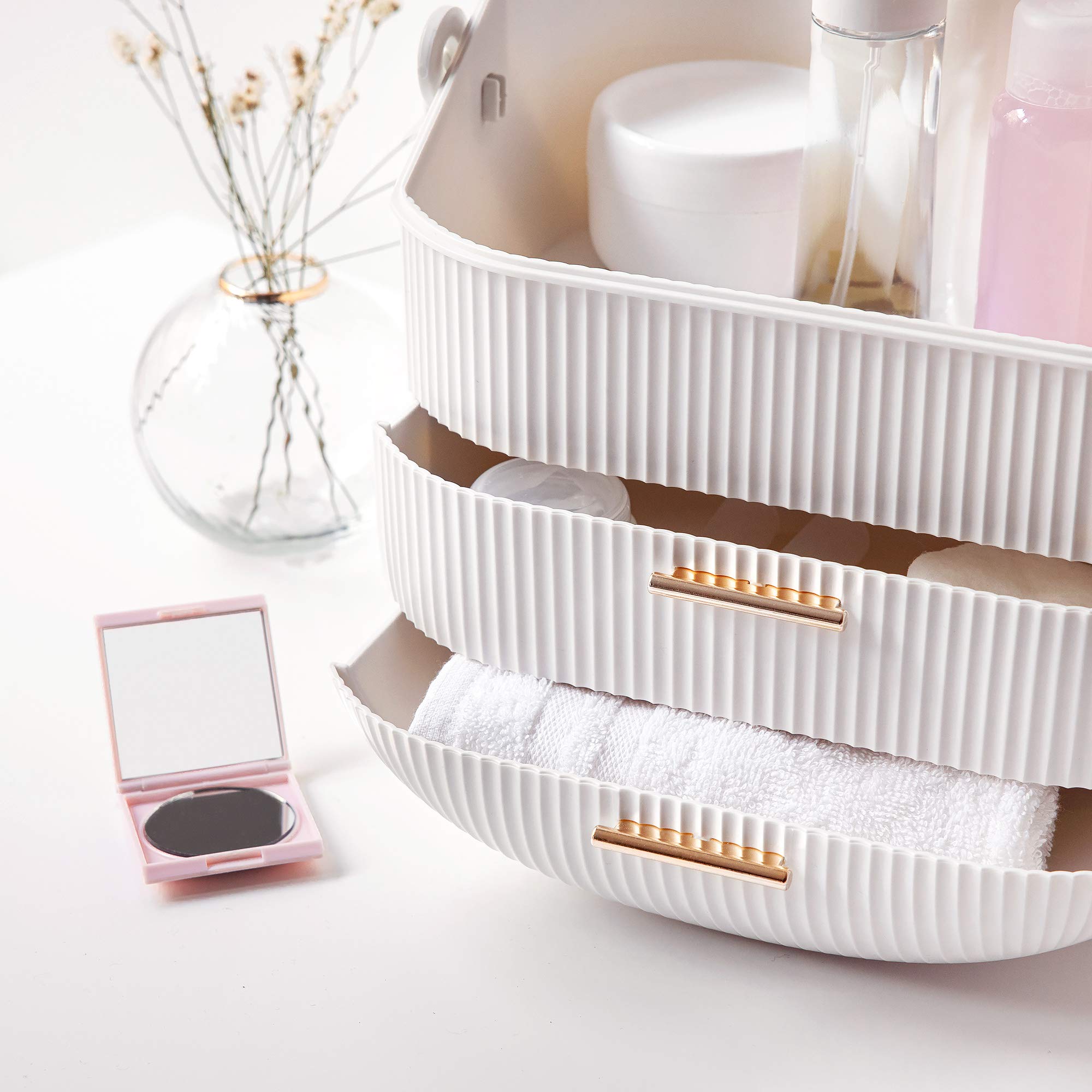 navaris-beauty-make-up-organizer-wei-mit-2-schubladen-29x20x34cm image 6