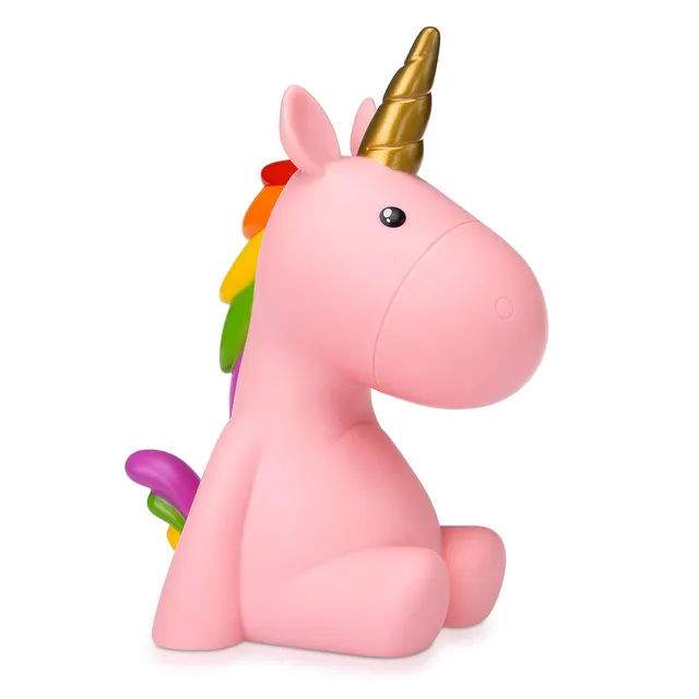 navaris-lighting-led-nachtlicht-einhorn-rosa-timer-aufladbar image 1