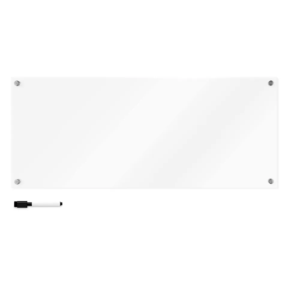 navaris-office-memoboard-acryl-transparent-25-4x61-cm-marker image 1
