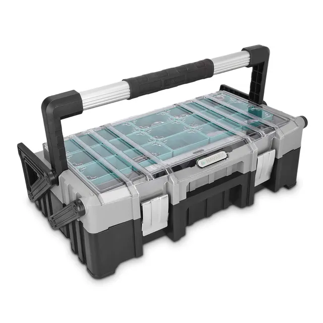 navaris-travel-werkzeugkoffer-leer-22-zoll-56cm-mit-15-f-chern image 1
