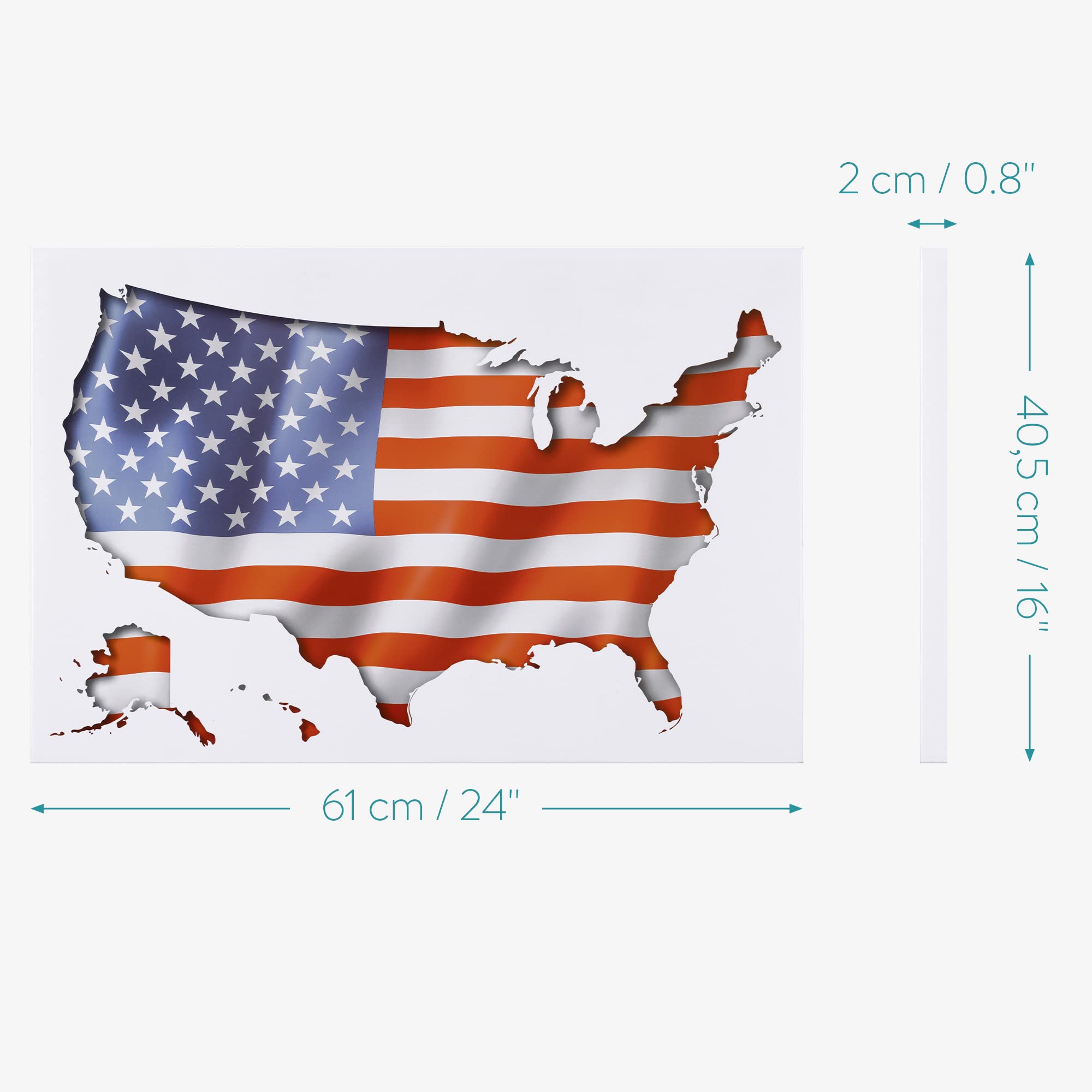 navaris-magnettafel-usa-karte-60x40-cm-mit-stift image 5