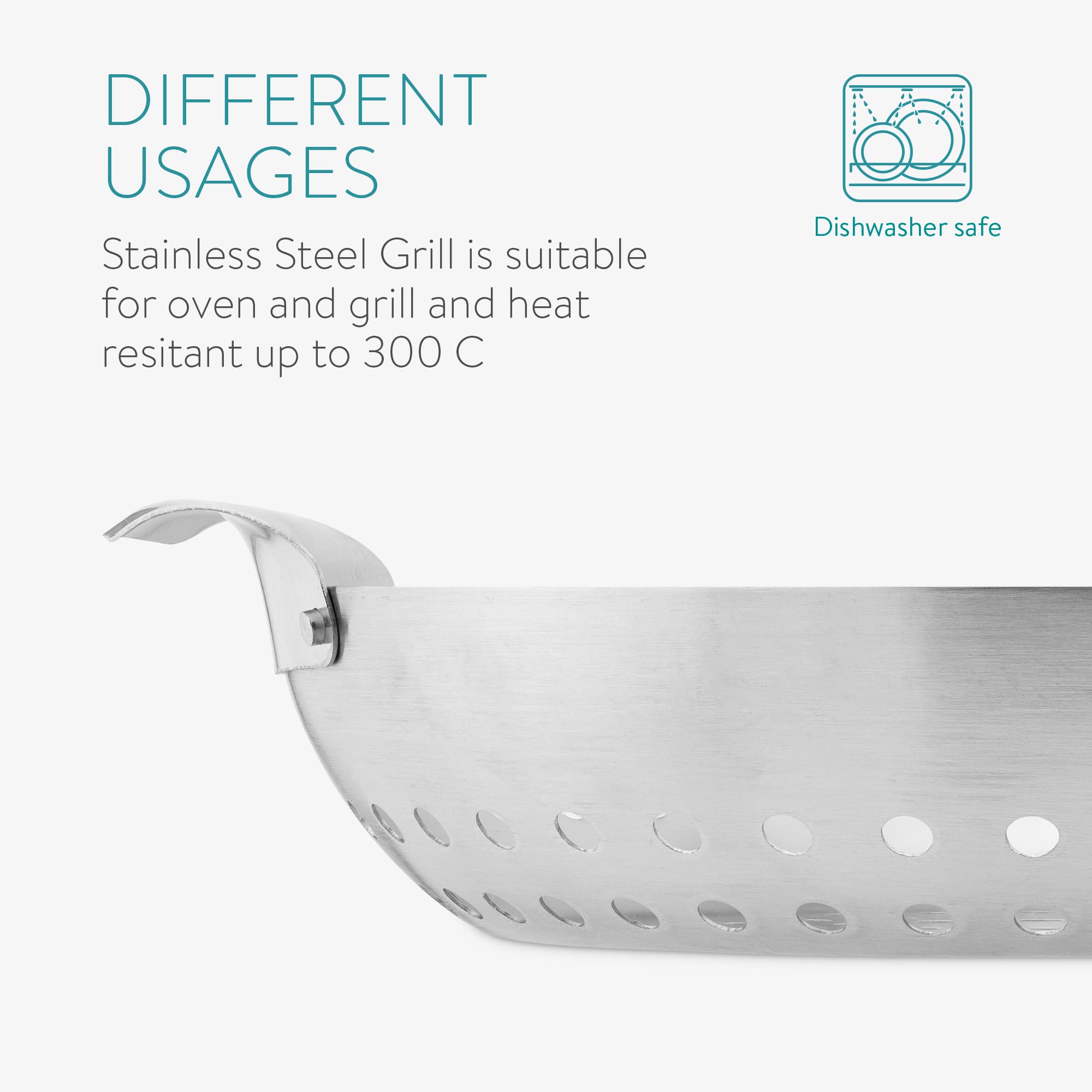 navaris-kitchen-grillschale-rund-edelstahl-grillkorb-23-cm image 3