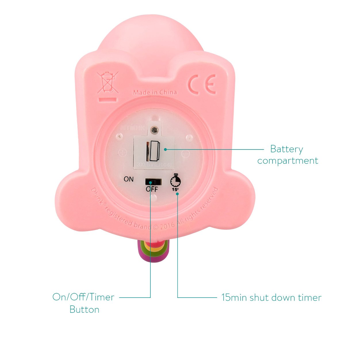 navaris-lighting-led-nachtlicht-einhorn-rosa-rgb-kinderlampe image 4