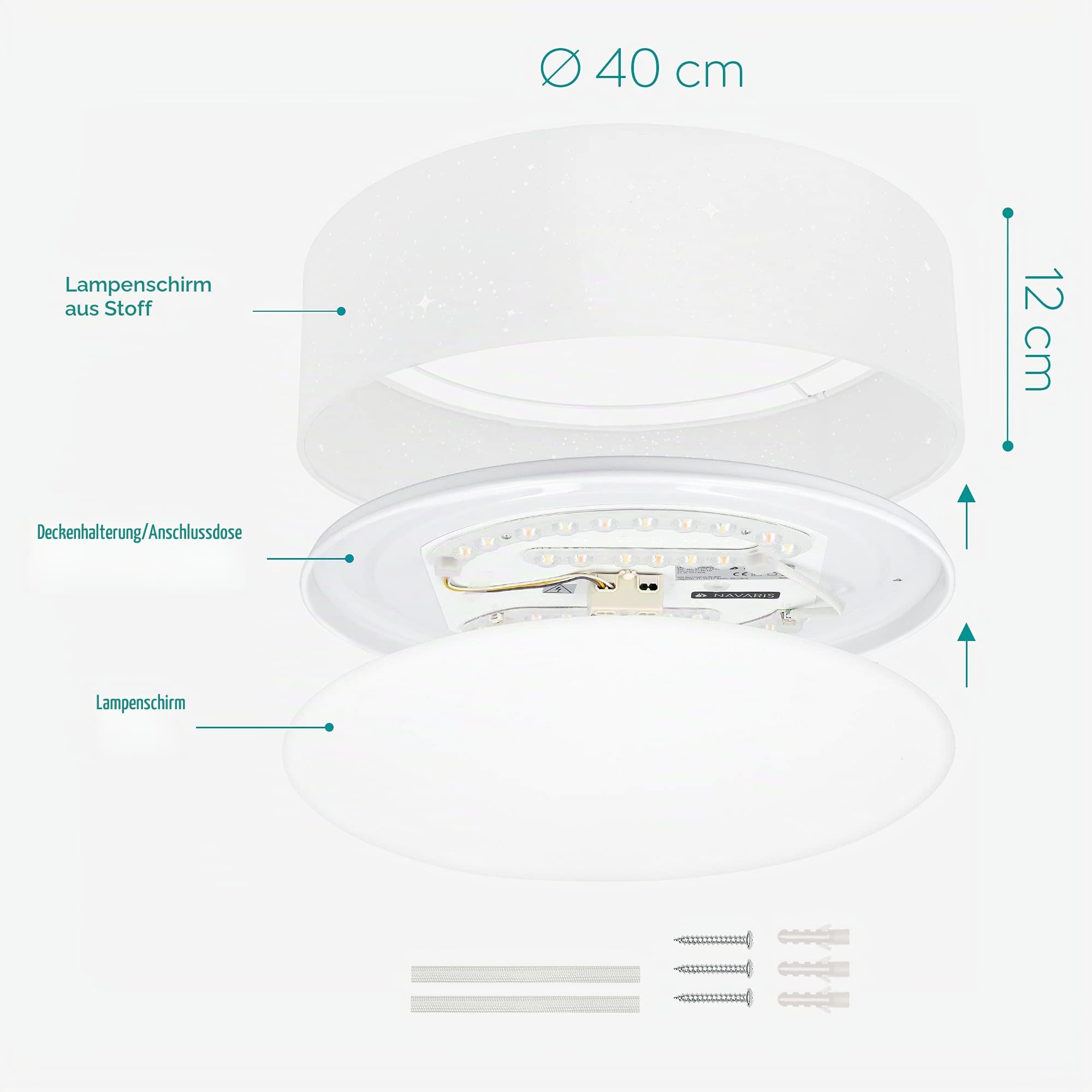 navaris-lighting-led-deckenleuchte-40cm-wei-stoff image 6