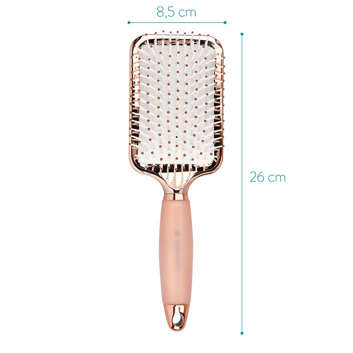 navaris-beauty-paddle-brush-haarb-rste-rosegold-gelgriff image 6