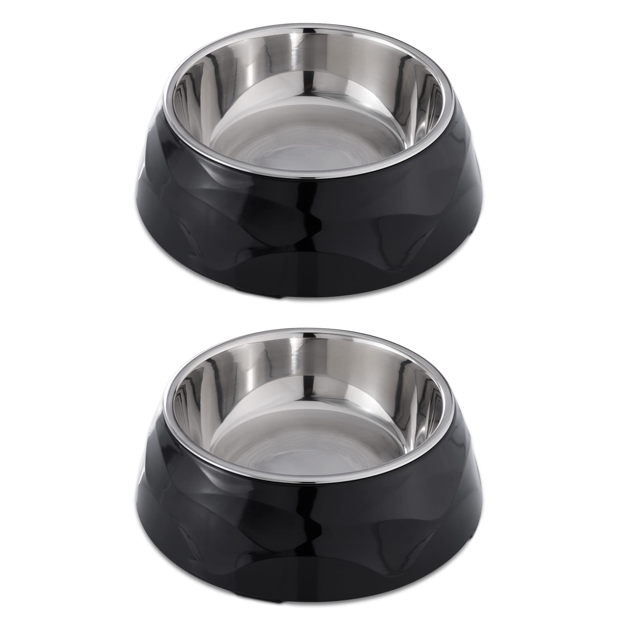 navaris-animals-futternapf-schwarz-stapelbar-2x-350-ml image 6