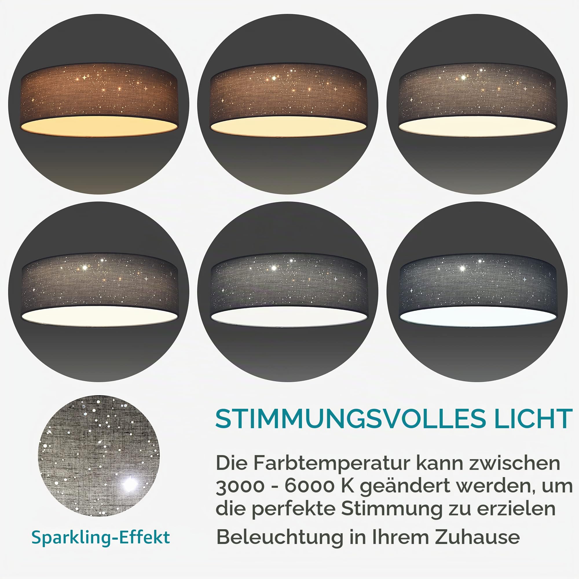 navaris-lighting-led-deckenleuchte-40cm-hellgrau-stoff image 3
