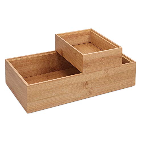 navaris-living-aufbewahrungsbox-bambus-2er-set-stapelbar image 7