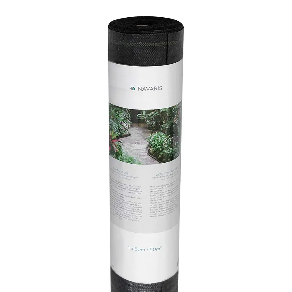 navaris-garden-unkrautvlies-50m-rolle-1x50m-wasserdurchl-ssig image 1