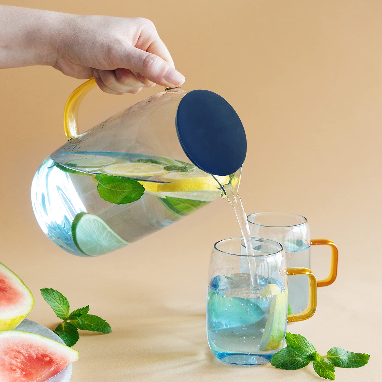 navaris-kitchen-wasserkaraffe-1-55-l-glas-mit-4-gl-sern image 8