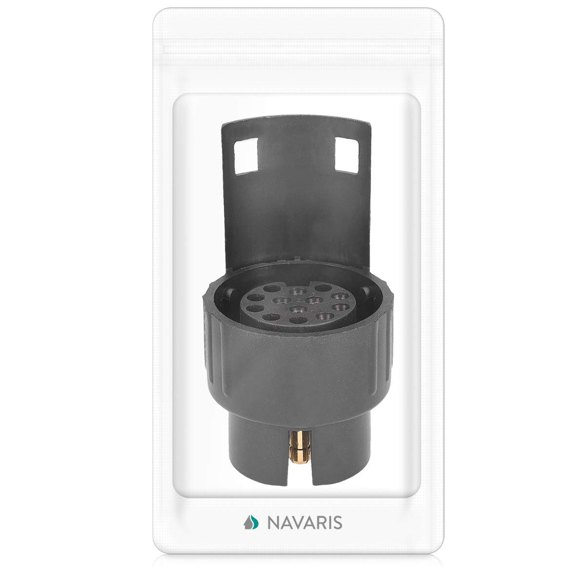 navaris-anh-ngerstecker-adapter-7-auf-13-pin-anh-nger-schwarz image 6