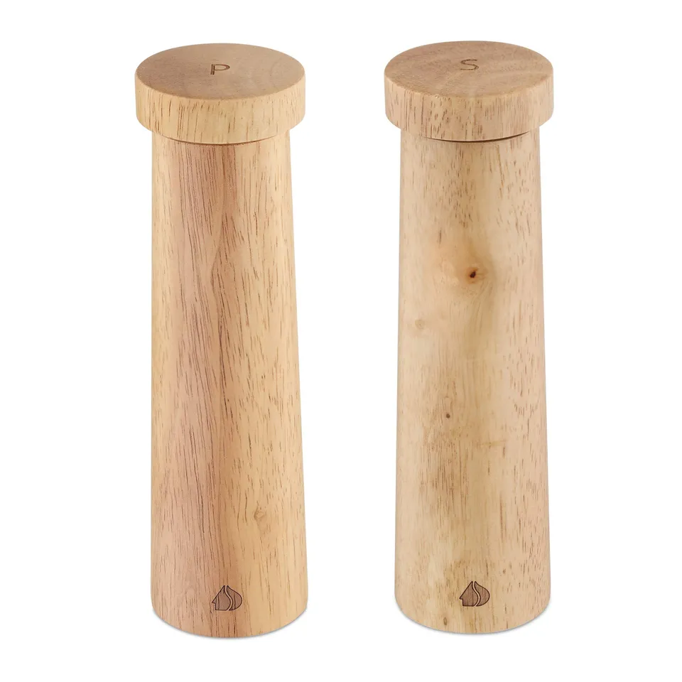 navaris-salz-und-pfeffer-m-hle-set-holz-gew-rzm-hle-nachf-llbar-2-tlg image 1