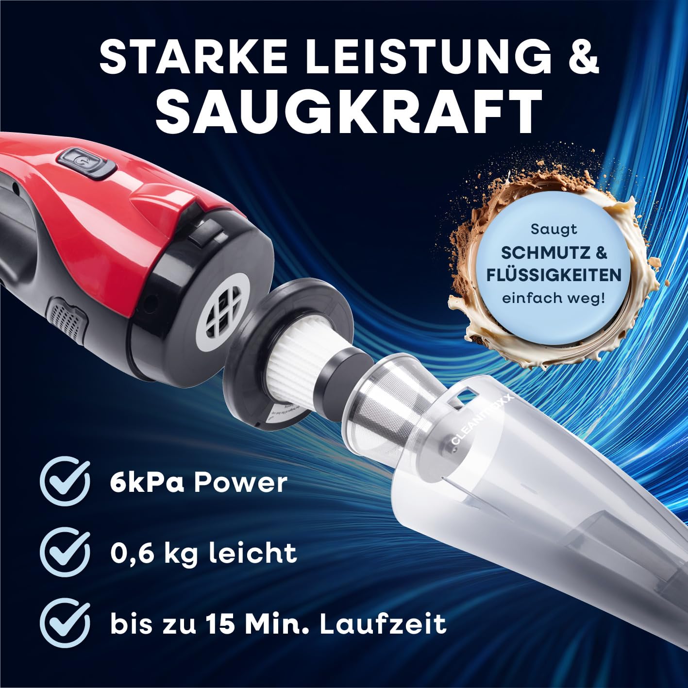 cleanmaxx-staubsauger-aero-dry-wet-rot-nass-trocken-akku image 2