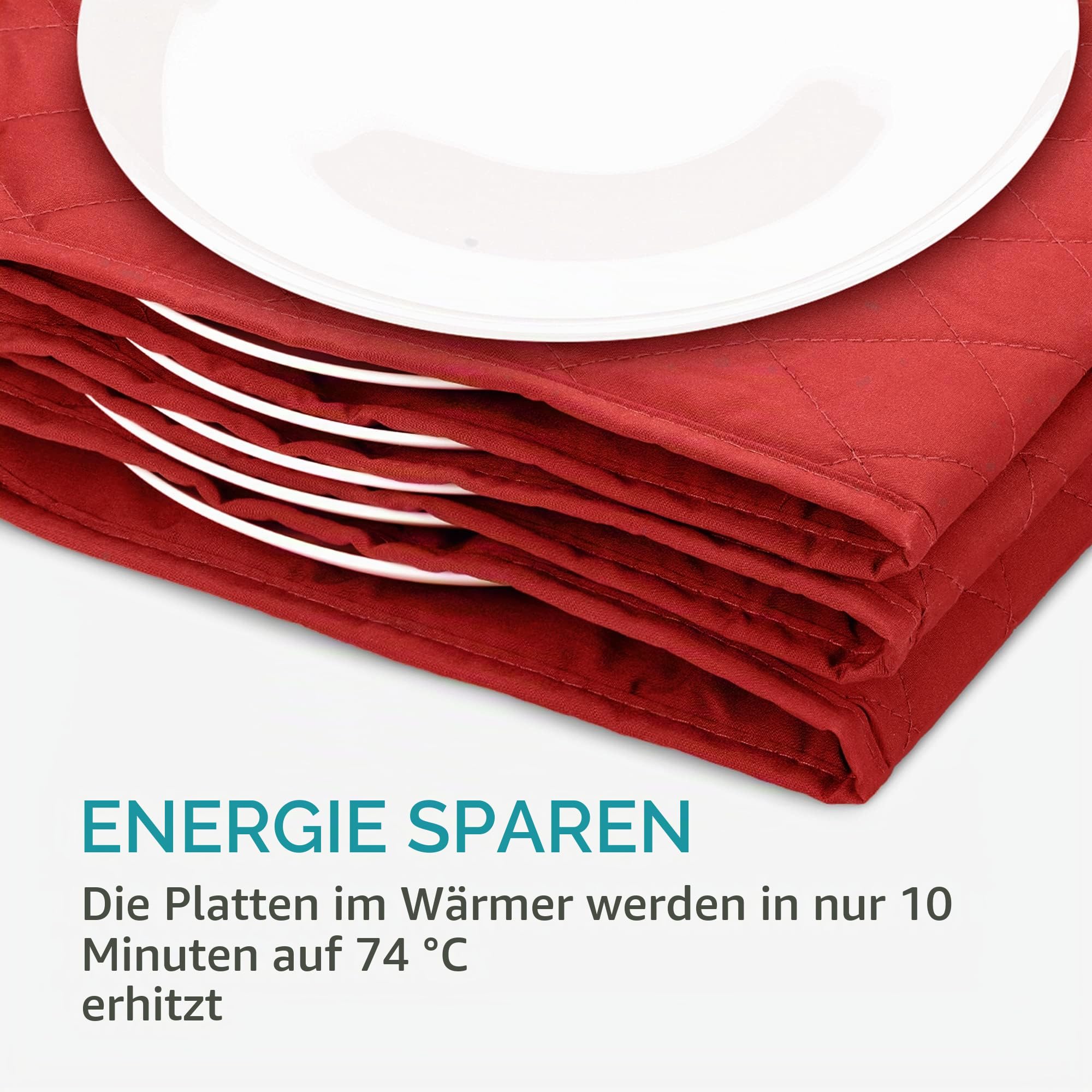navaris-kitchen-tellerw-rmer-elektrisch-rot-10-teller-200w image 3