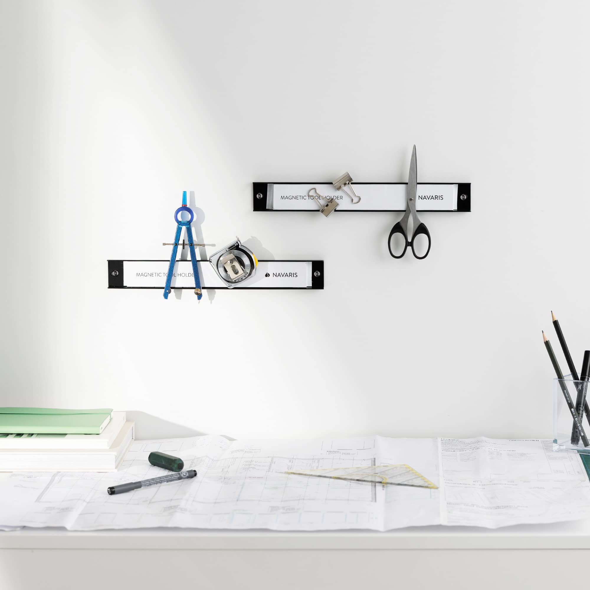 navaris-magnetleiste-werkzeug-2er-set-30cm-15kg-traglast image 5