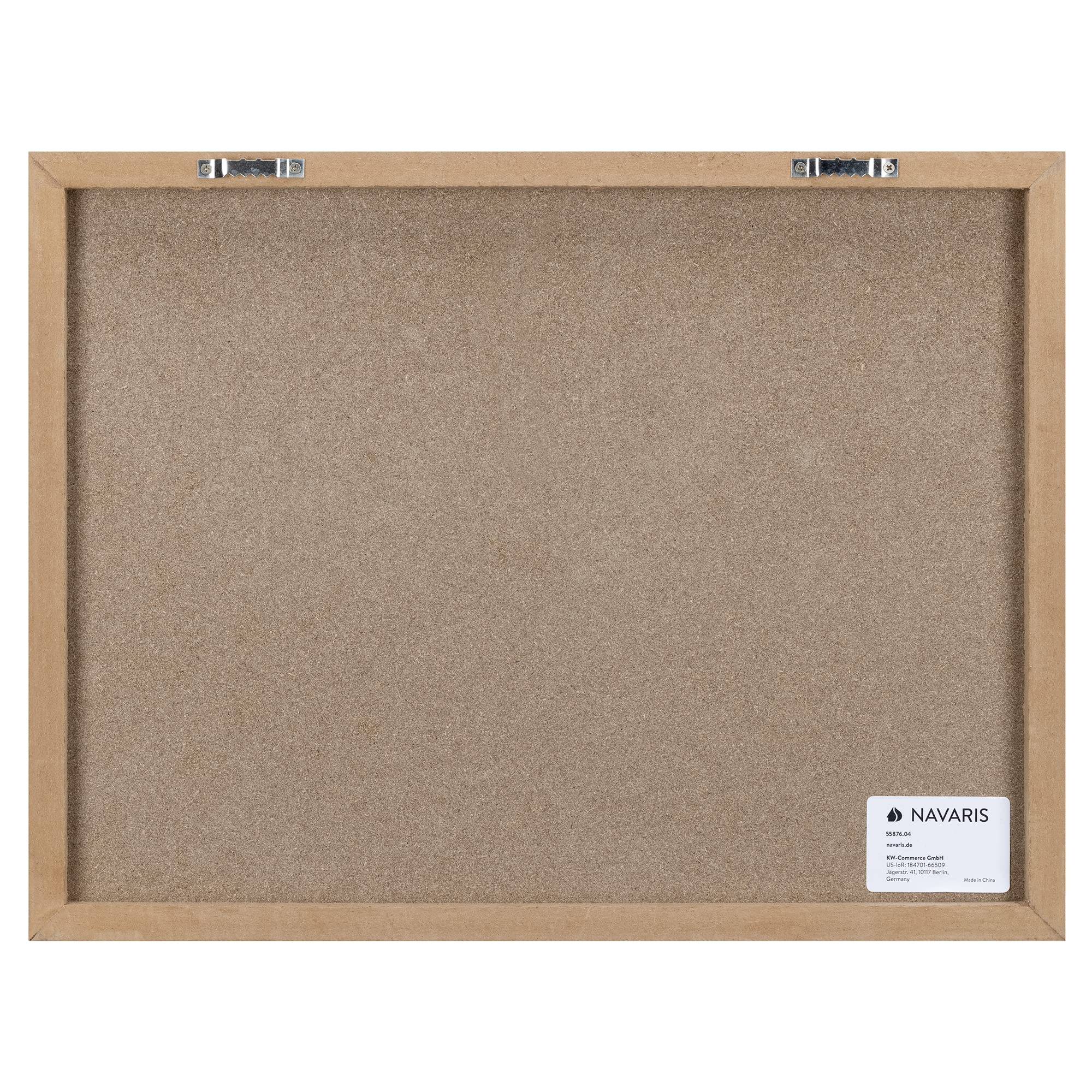 navaris-magnettafel-marmor-schwarz-33x43cm-beschreibbar image 3