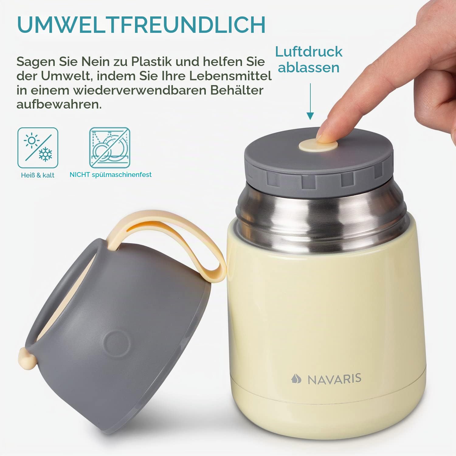 navaris-kitchen-thermobeh-lter-450ml-edelstahl-gelb image 3