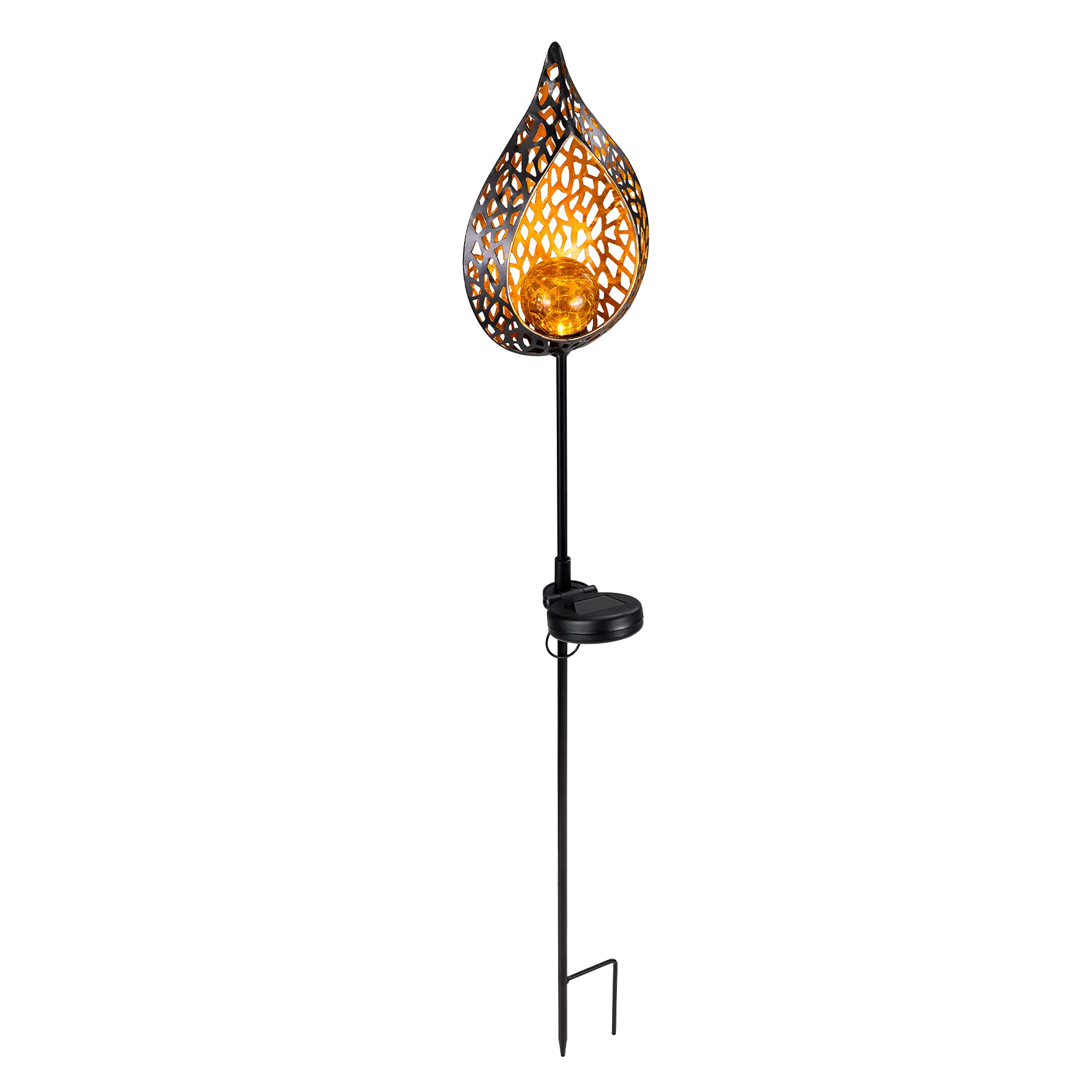 navaris-garden-led-solar-gartenfackel-tropfen-90-cm-1er image 7