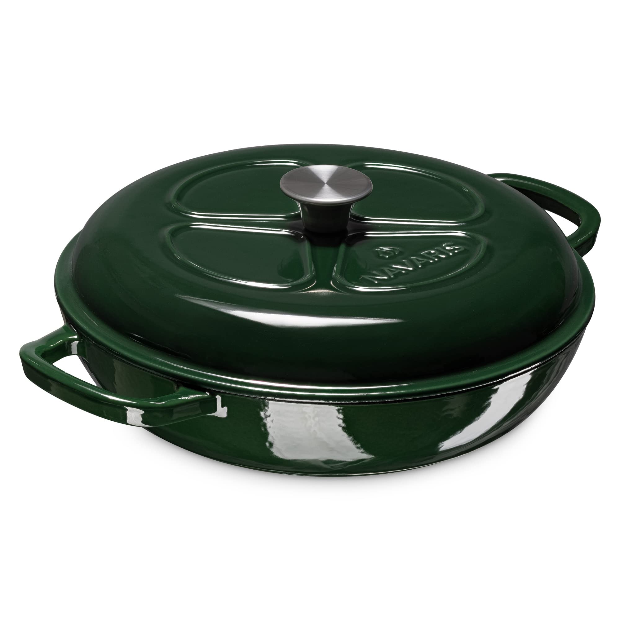 navaris-kitchen-gusseisen-topf-3-5l-rund-emailliert-bratentopf image 6