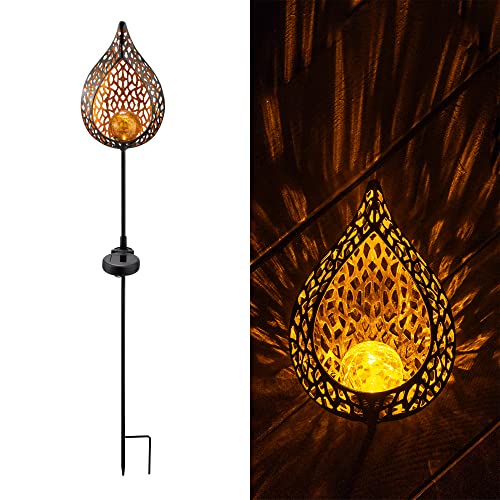 navaris-garden-led-solar-gartenfackel-tropfen-90-cm-1er image 8