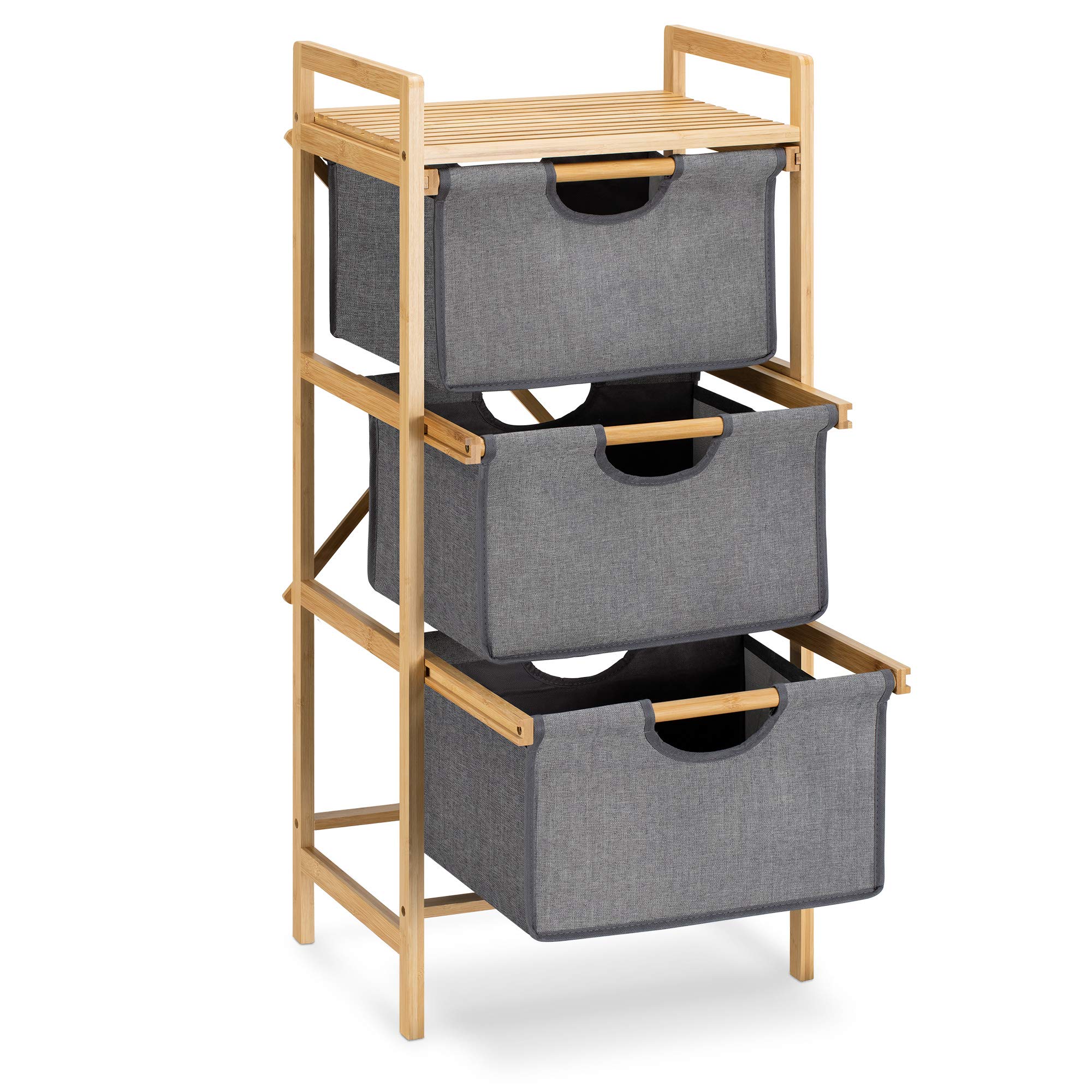 navaris-living-badregal-bambus-w-schekorb-96x44x33cm-grau-3-f-cher image 1