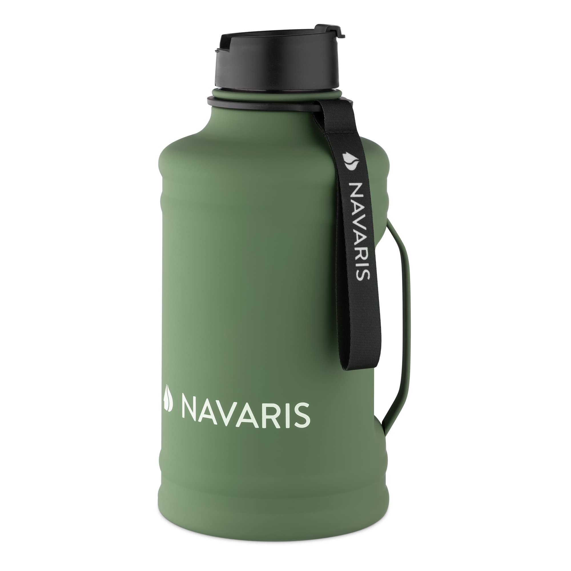 navaris-sport-wellness-2-2-liter-trinkflasche-edelstahl-mit-griff-3 image 1
