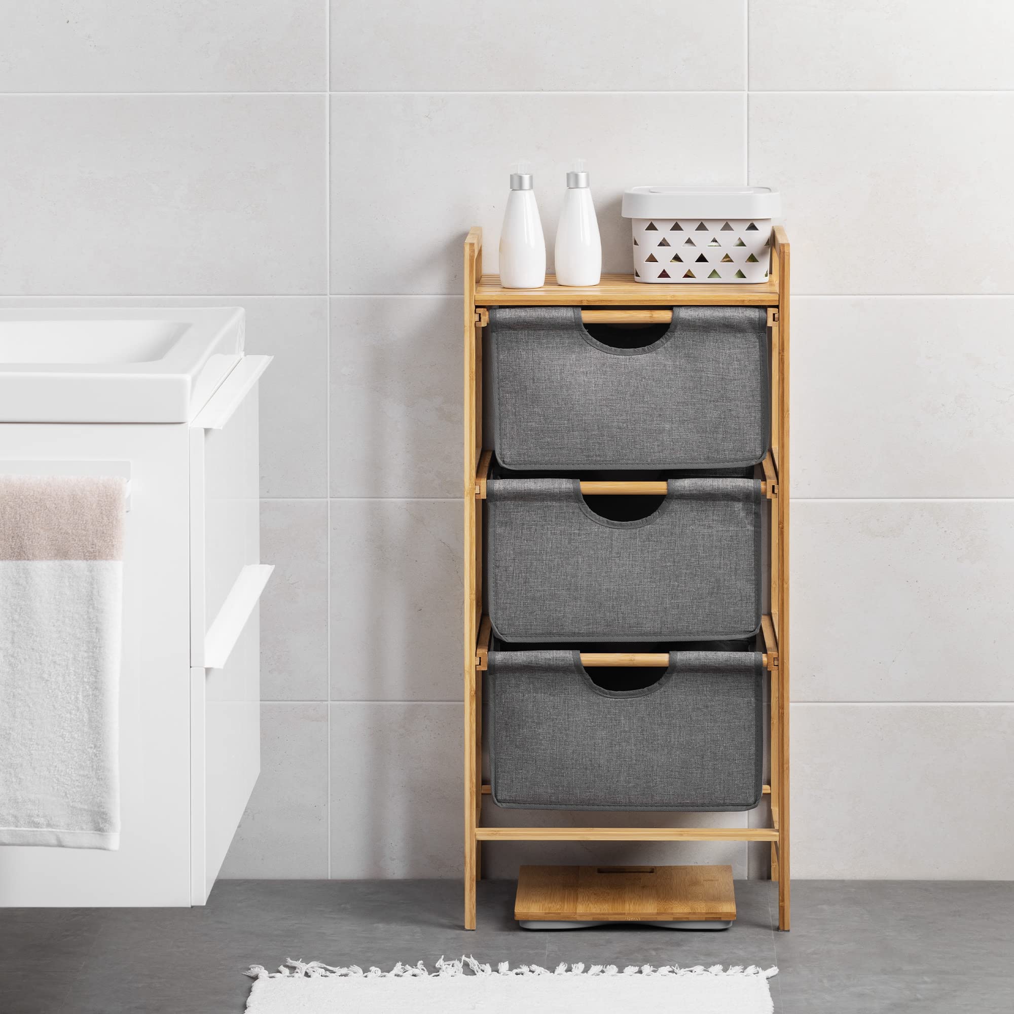 navaris-living-badregal-bambus-w-schekorb-96x44x33cm-grau-3-f-cher image 2