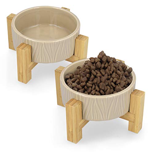 navaris-animals-futternapf-katze-keramik-2x-400-ml-beige image 8