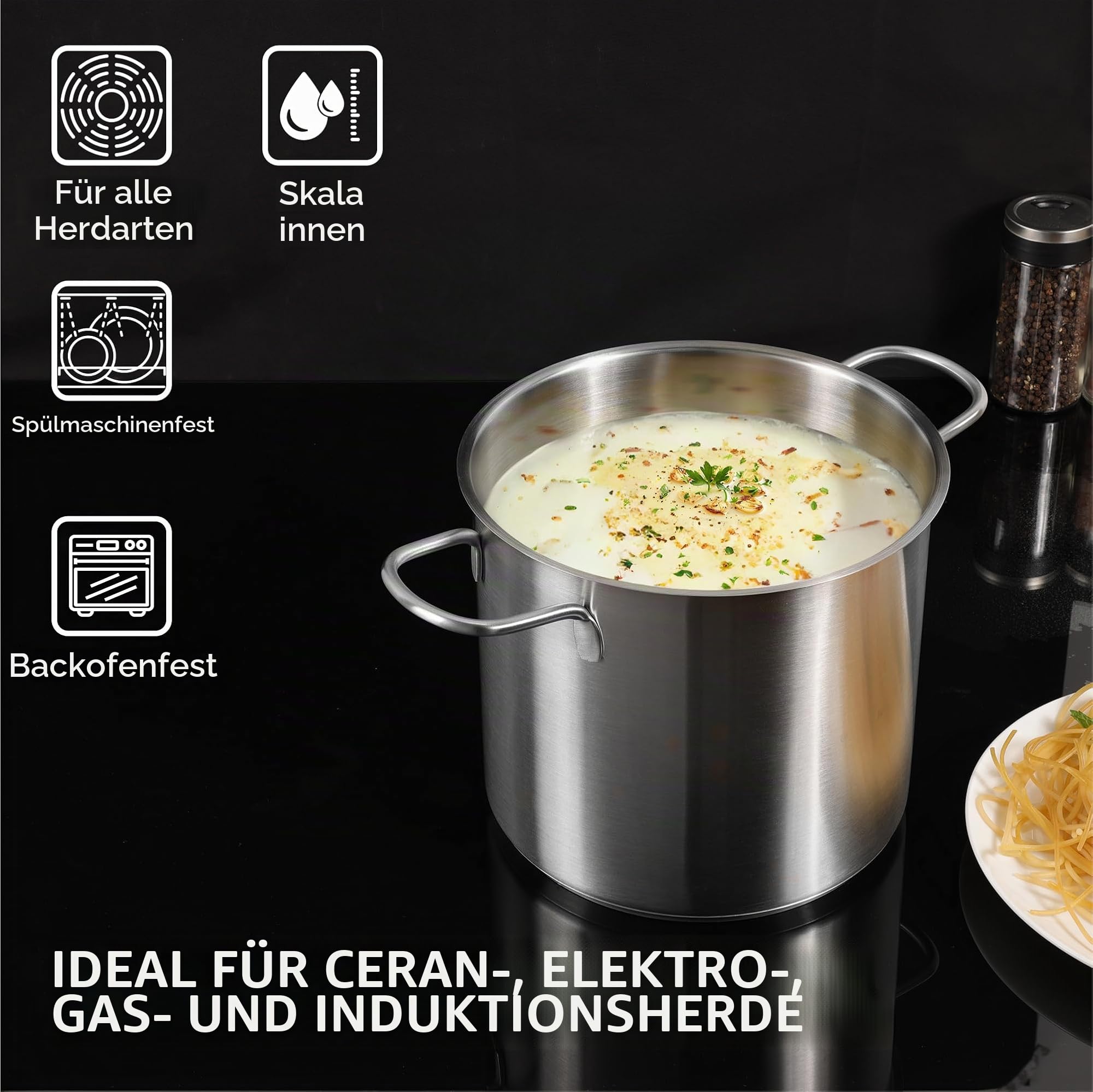 navaris-kitchen-nudeltopf-5-7l-edelstahl-mit-glasdeckel image 4