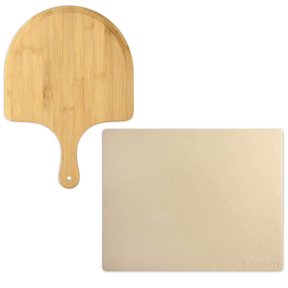 navaris-kitchen-pizzastein-38x30-cm-cordierit-mit-schaufel image 6
