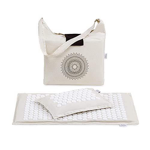navaris-akupressur-set-2in1-matte-mit-kissen-entspannung image 8