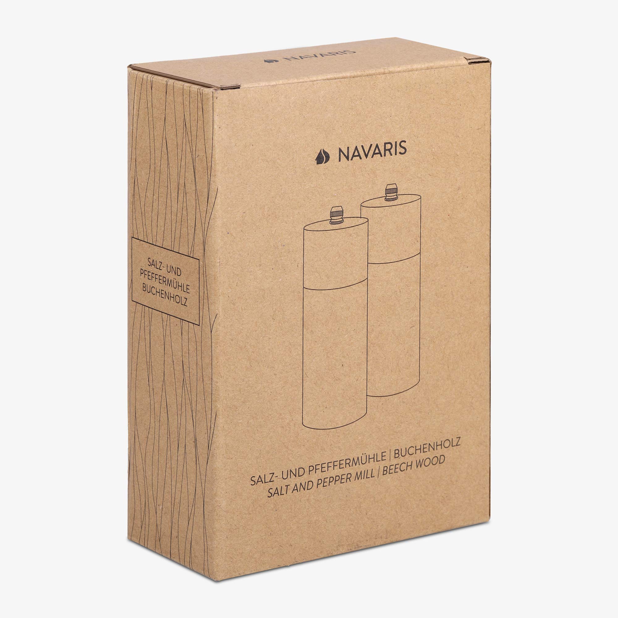 navaris-kitchen-gew-rzm-hlen-set-holz-2-teilig-keramikmahlwerk image 7