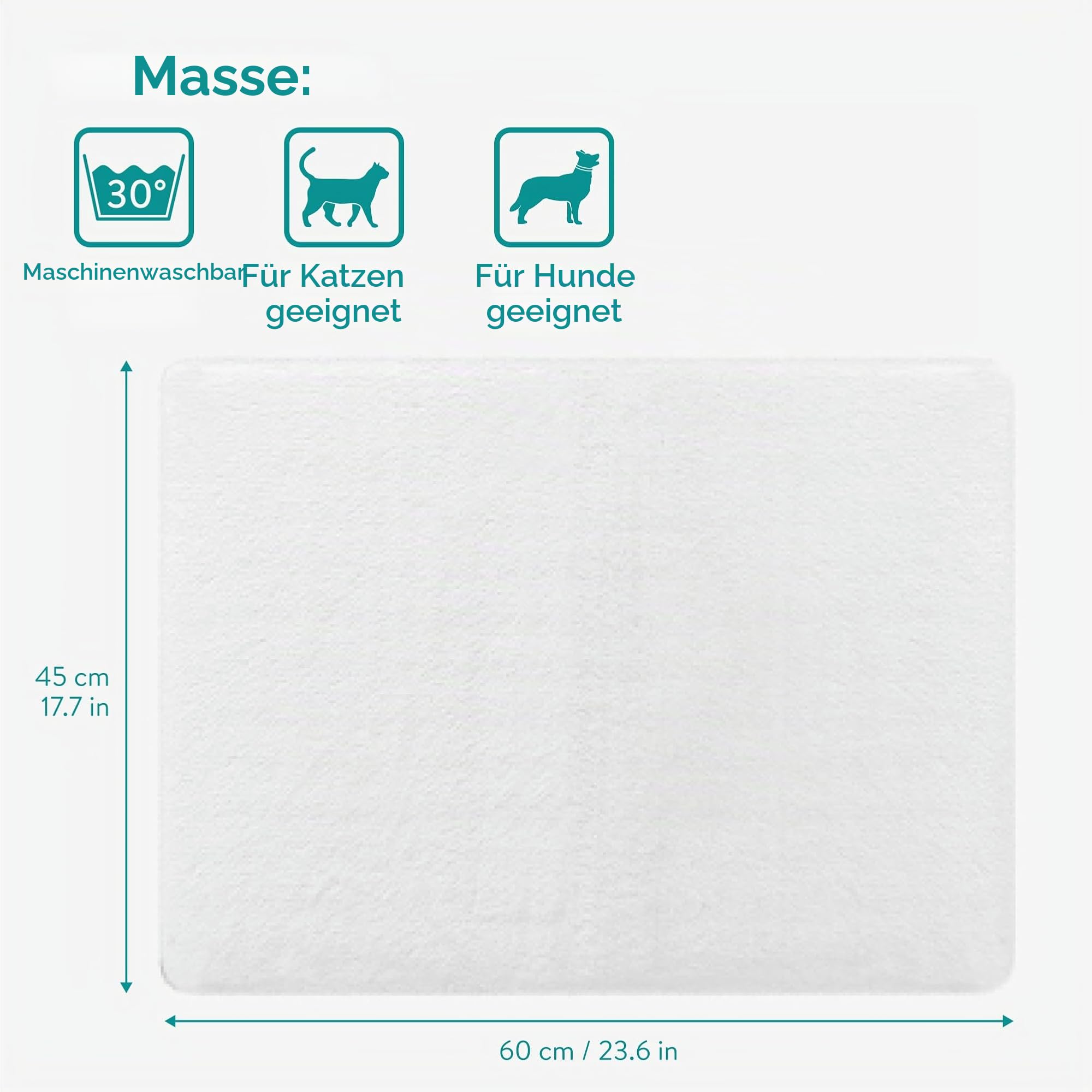 navaris-w-rmedecke-katze-hund-60x45cm-selbstheizend-grau image 6