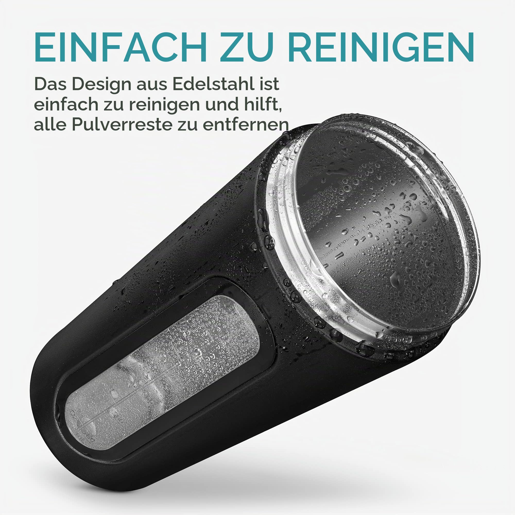 navaris-protein-shaker-edelstahl-750ml-eiwei-shaker-mit-ball image 4
