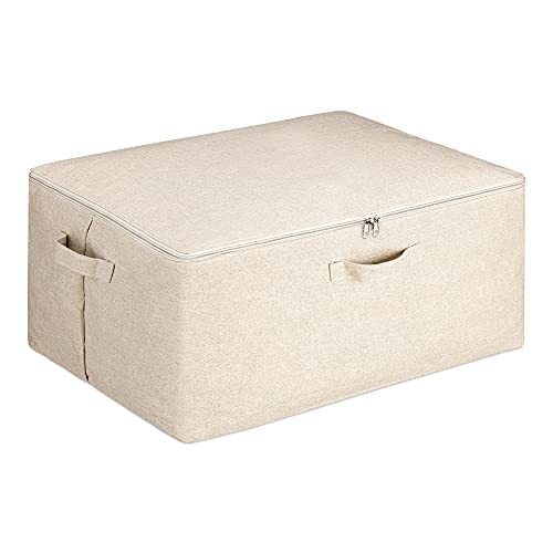 navaris-living-xl-aufbewahrungstasche-beige-60x45x25-cm-faltbar image 8