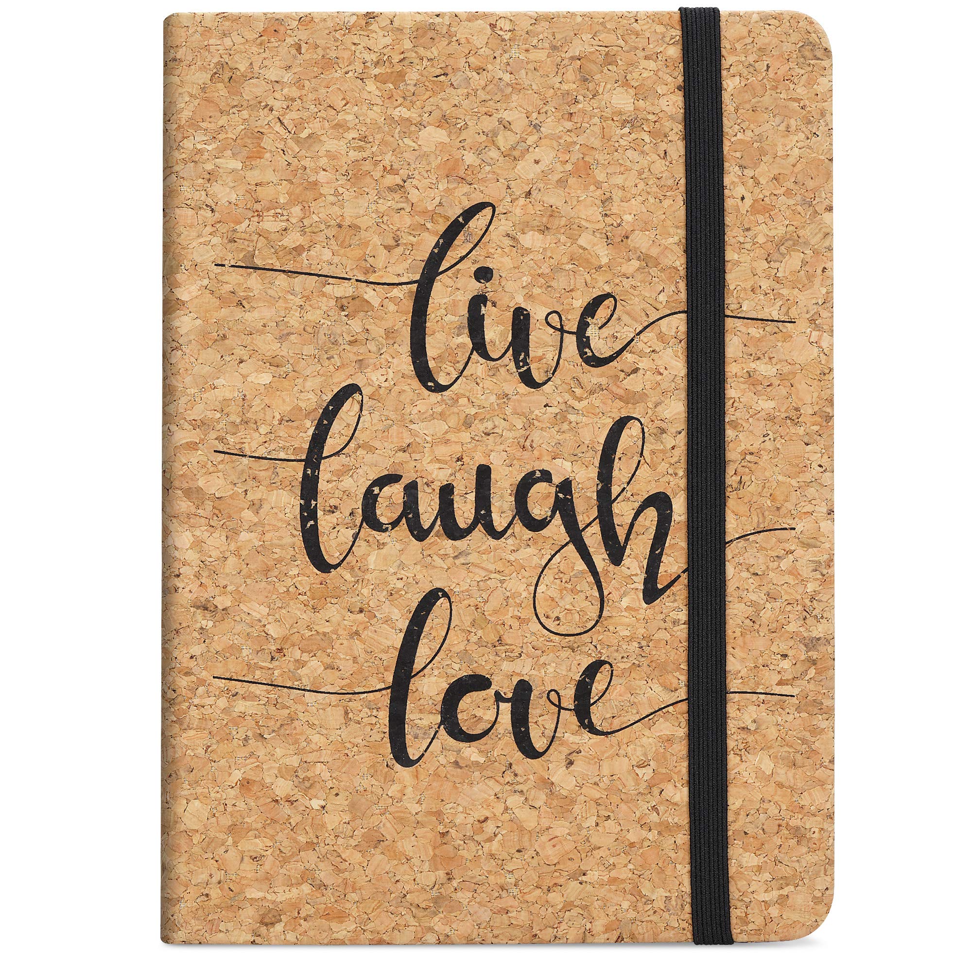 navaris-living-kork-notizbuch-liniert-live-laugh-love image 5