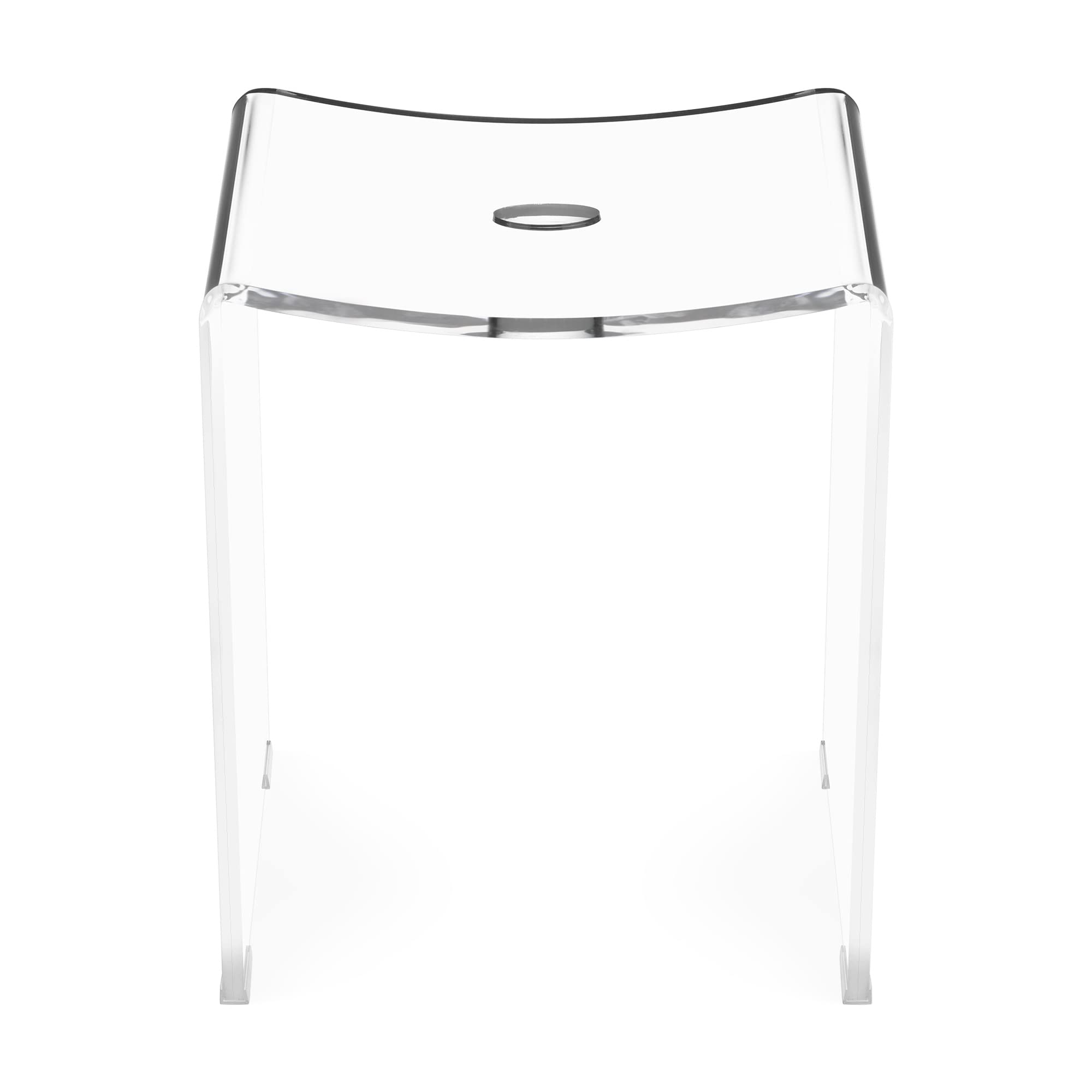 navaris-duschhocker-acryl-transparent-43-5cm-rutschfest-100kg image 6