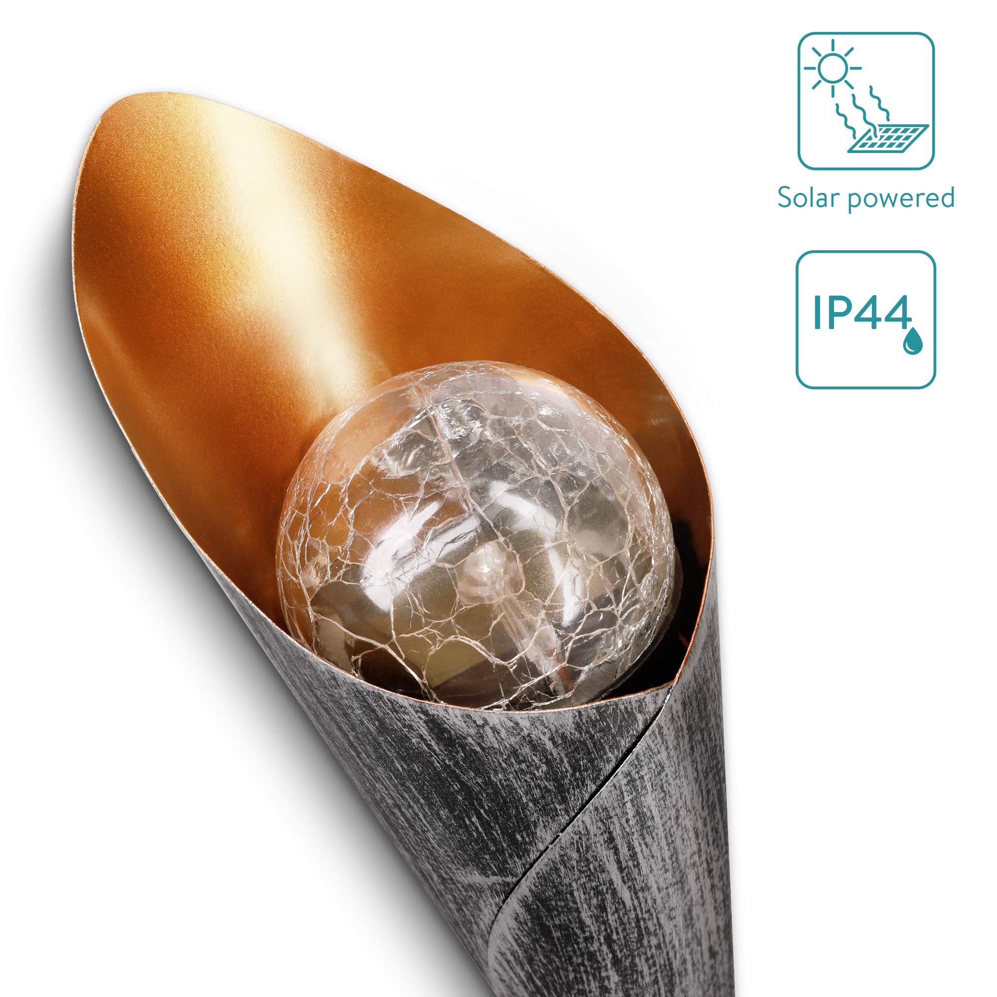 navaris-garden-led-solar-gartenfackel-4er-set-warmwei image 3