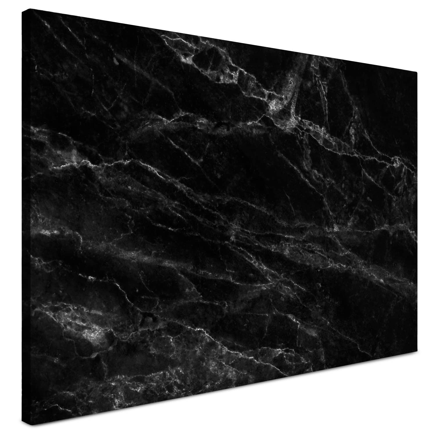 navaris-magnettafel-60x40-cm-black-marble-mit-zubeh-r image 1