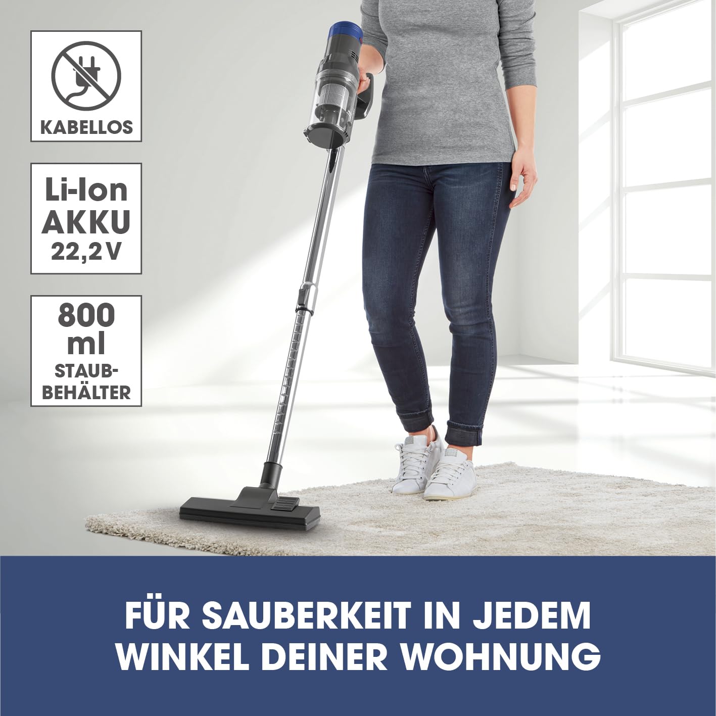 cleanmaxx-staubsauger-zubeh-r-aerotec-anthrazit-akku-beutellos image 2