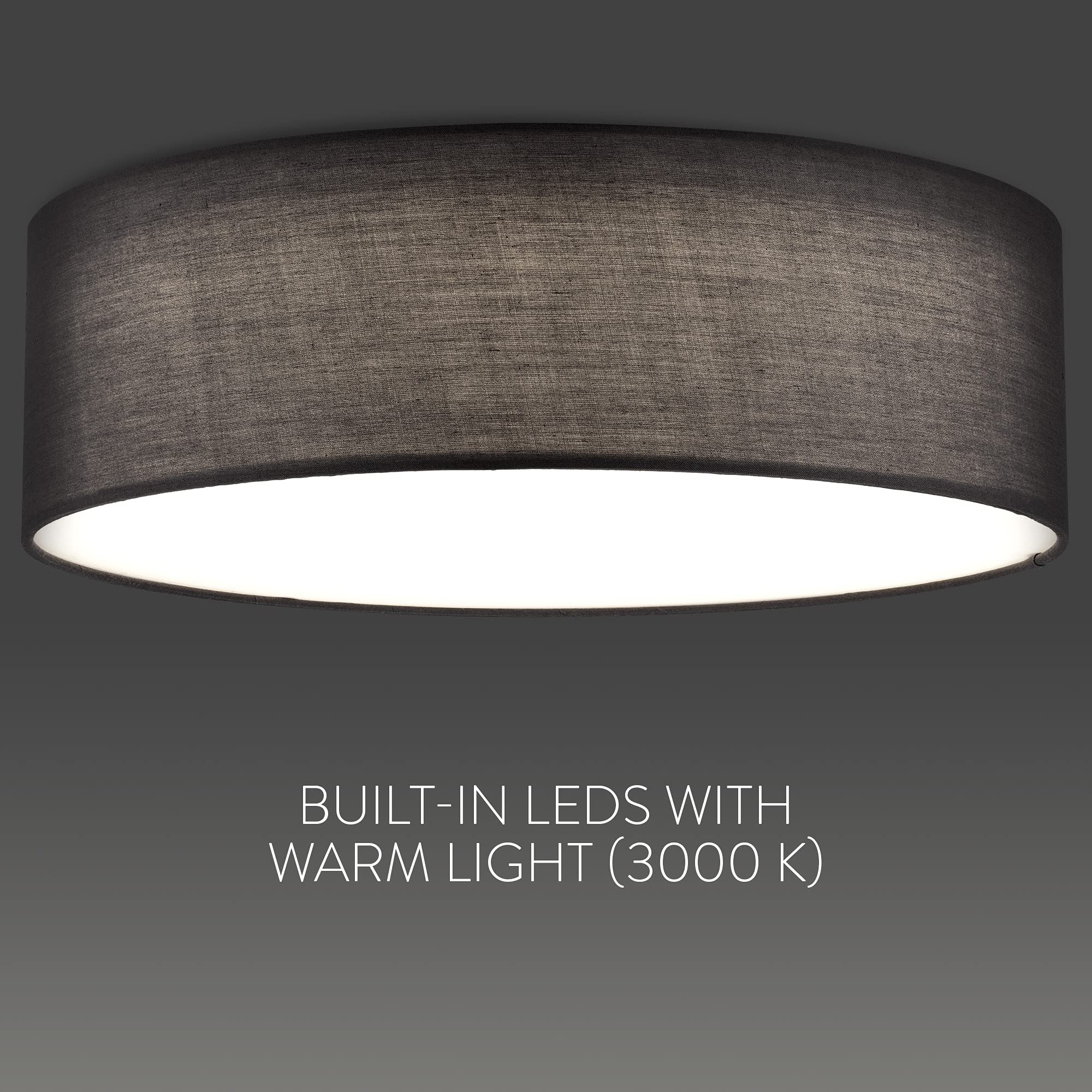 navaris-lighting-led-deckenleuchte-40cm-stoff-dunkelgrau-warmwei image 3