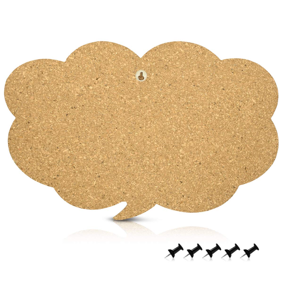navaris-kork-pinnwand-wolke-44x29cm-mit-5-pins image 3