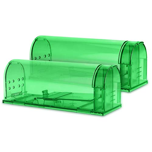 navaris-garden-lebendfalle-m-use-2er-set-gr-n-transparent-17cm image 7