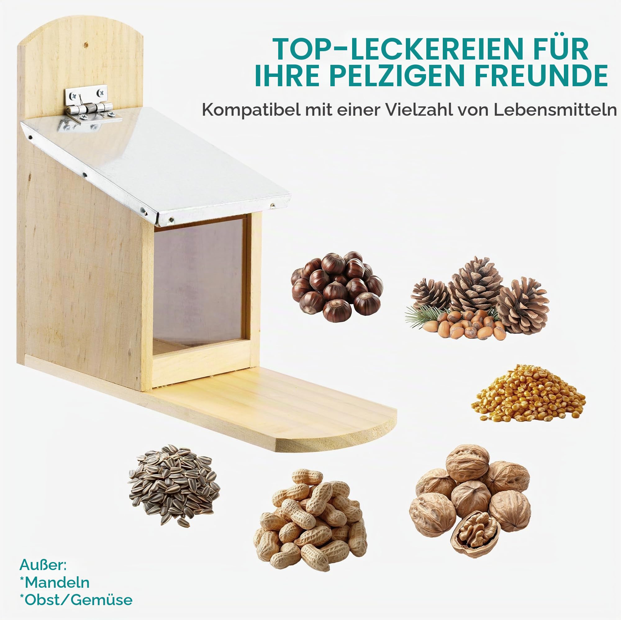 navaris-animals-eichh-rnchen-futterhaus-holz-metall-29-cm image 5