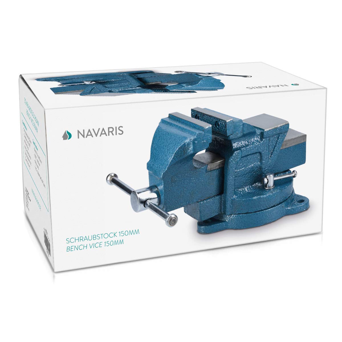 navaris-hardware-schraubstock-150mm-gusseisen-2000kg-amboss image 7