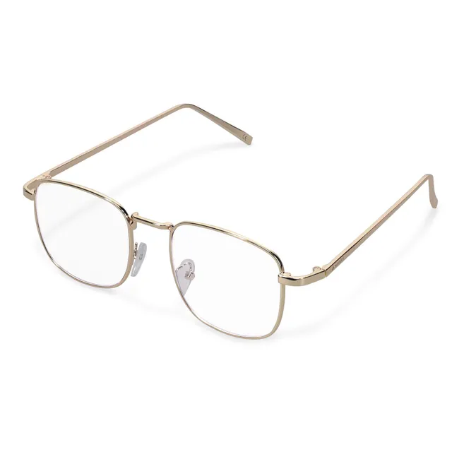 navaris-beauty-retro-brille-ohne-st-rke-blaulicht-gold image 1